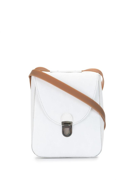 Cherevichkiotvichki structured shoulder bag in white
