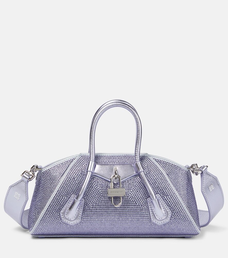 Givenchy Antigona Stretch Mini shoulder bag in purple