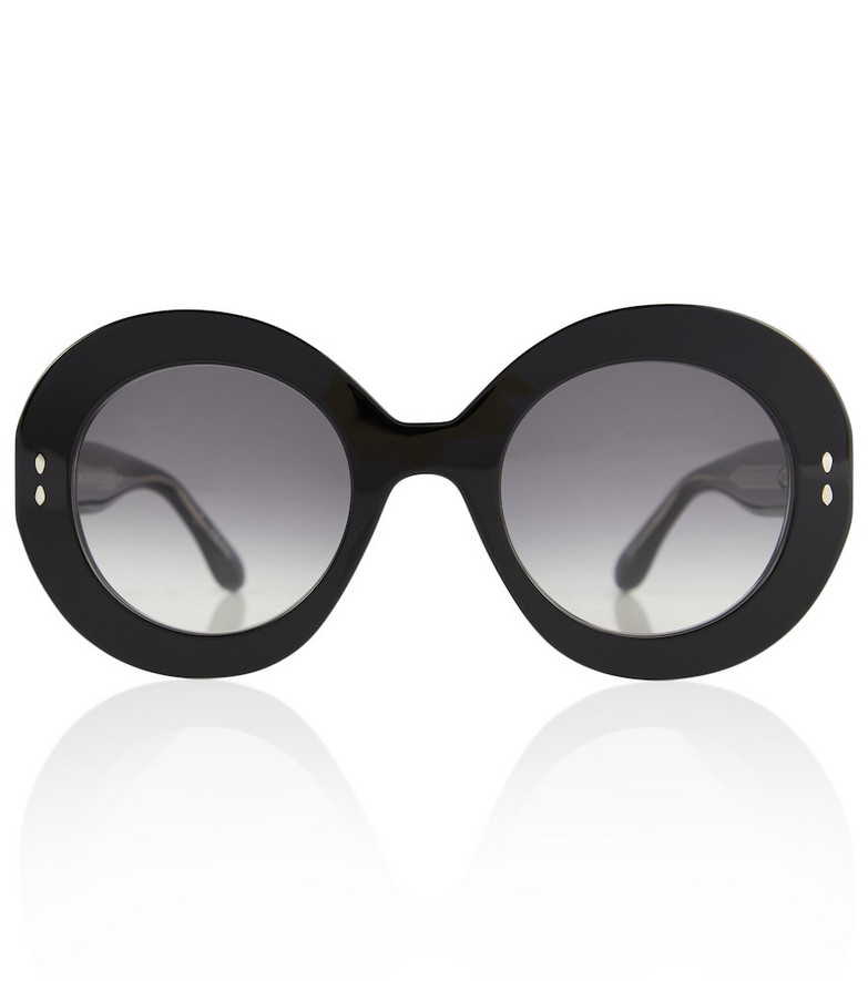 Isabel Marant Joany round sunglasses in black