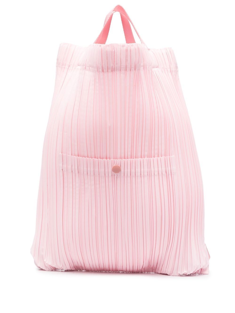 Pleats Please Issey Miyake micro-pleated lightweight backpack - Pink