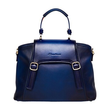 santoni handbag in blue