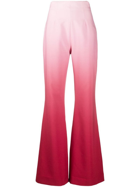 16Arlington Newman flared ombré trousers in pink