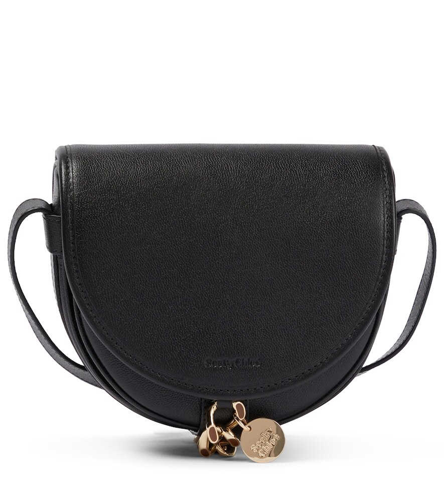 See By Chloé Mara Small leather crossbody bag in black