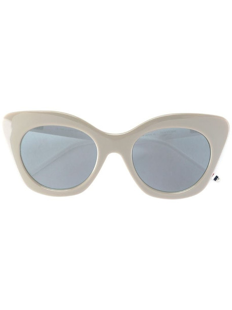 Thom Browne Eyewear TB508 cat eye-frame sunglasses in grey