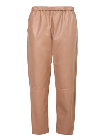 DROMe Tapered Trousers in beige