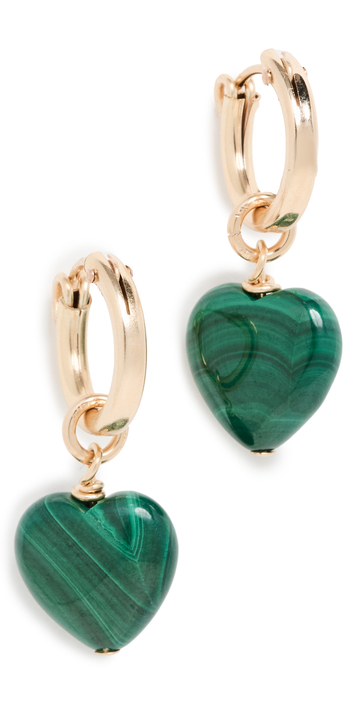 Brinker & Eliza Emmy Earrings in green