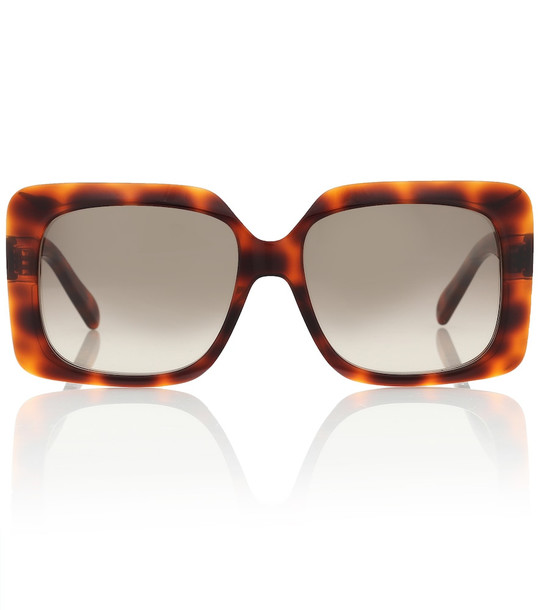 Celine Eyewear Square sunglasses in brown