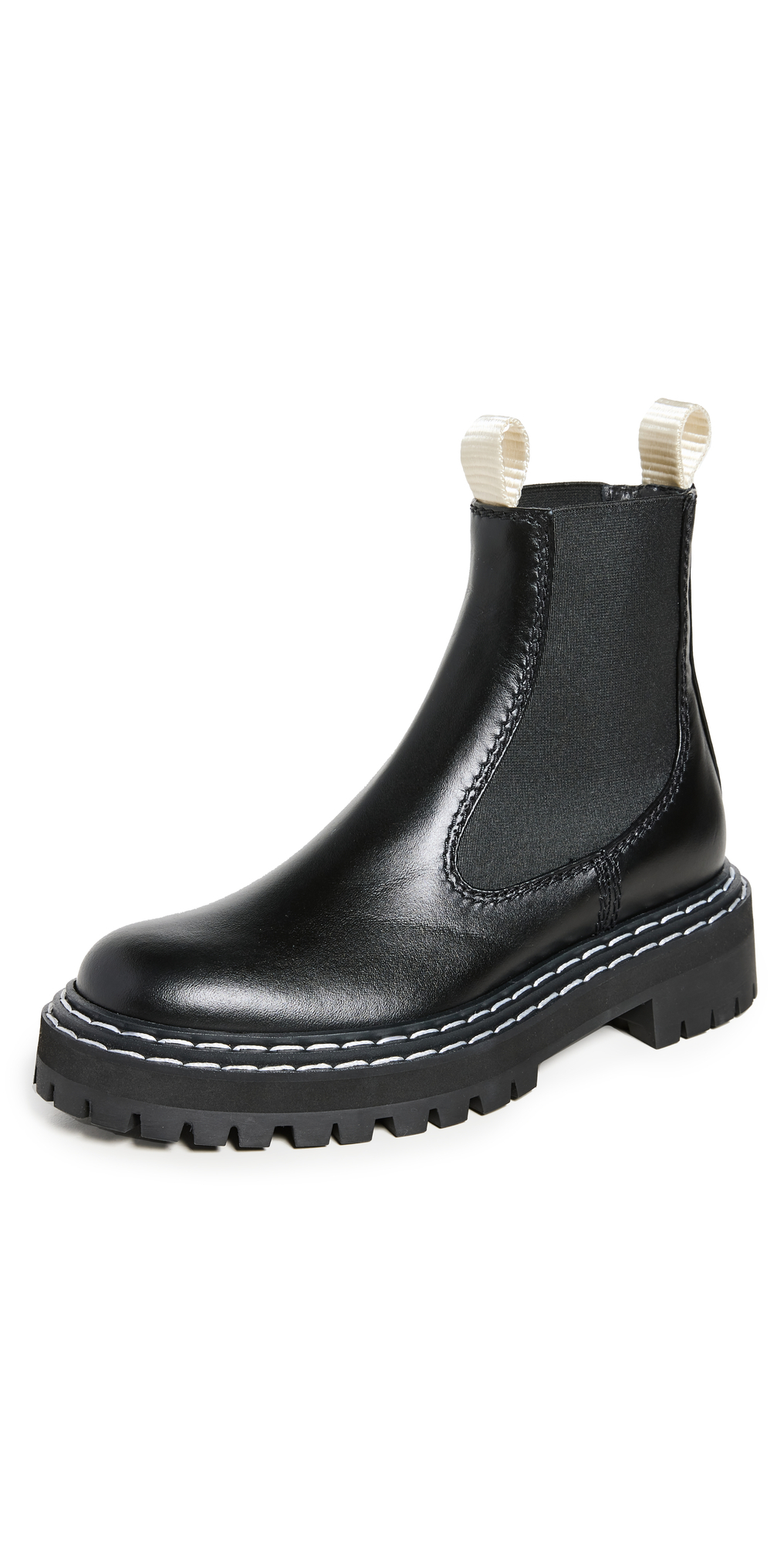 Proenza Schouler Lug Chelsea Boots in black