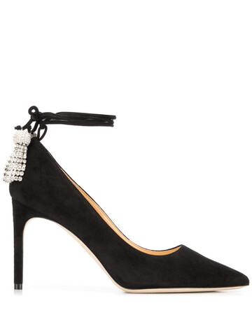 Giannico Giselle pointed pumps in black