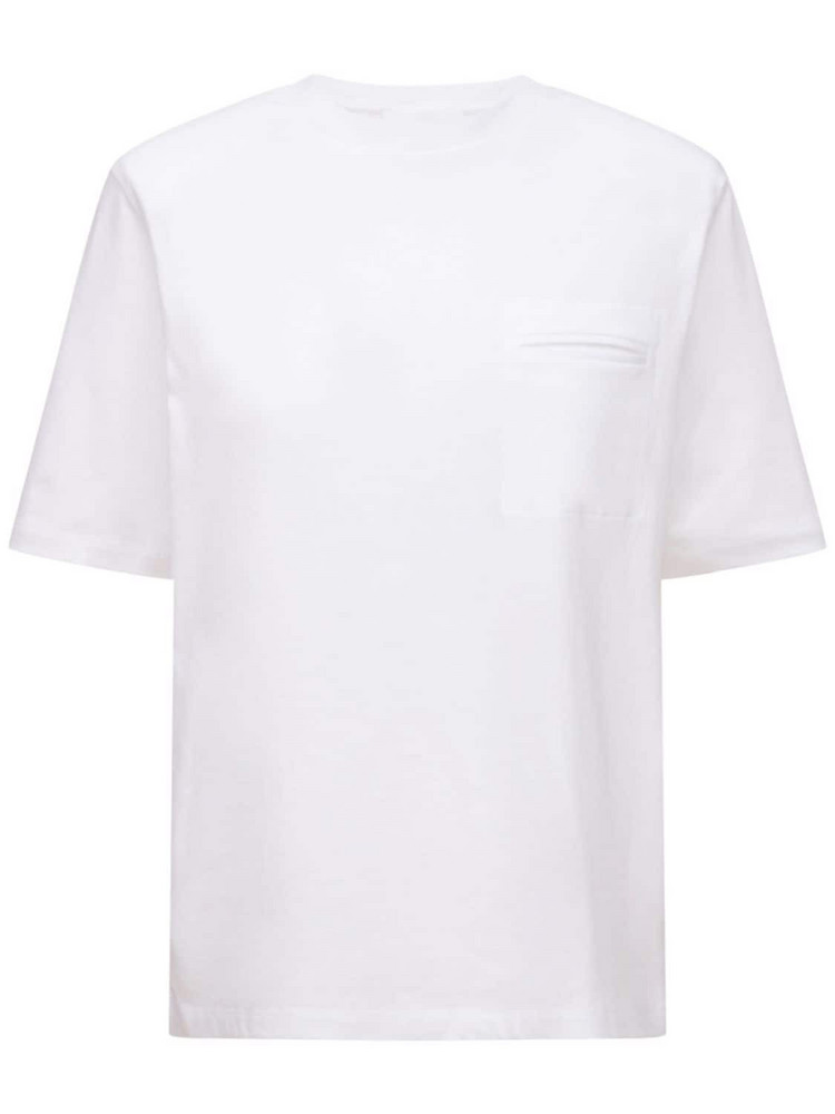 REMAIN Kerri Organic Cotton Jersey T-shirt in white
