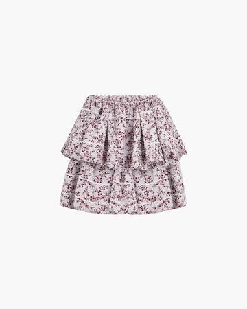 Inasami Noof Printed Mini Skirt in red