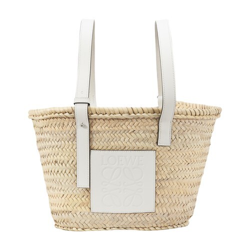 Loewe Basket bag in natural / white