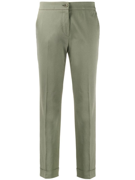 Etro slim fit chinos in green
