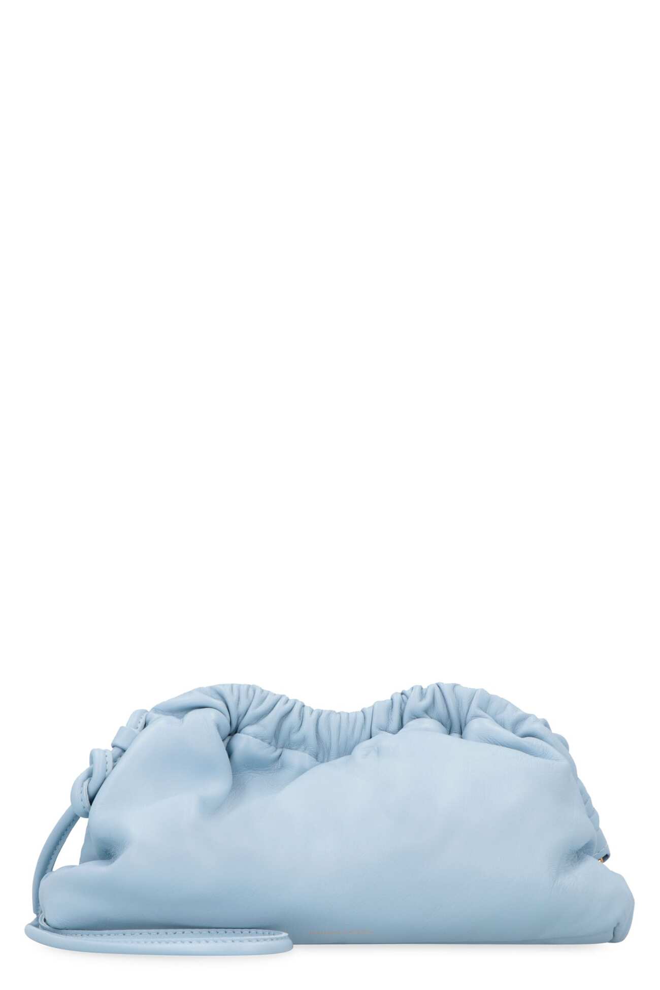 Mansur Gavriel Cloud Leather Clutch in blue