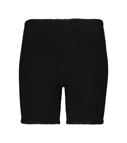 Hunza G Exclusive to Mytheresa â Stretch-knit biker shorts in black