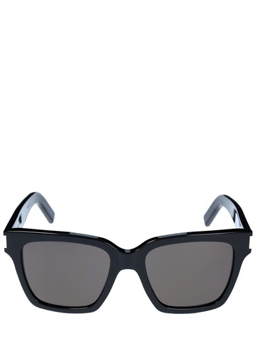 SAINT LAURENT Sl 507 Bold Acetate Sunglasses in black