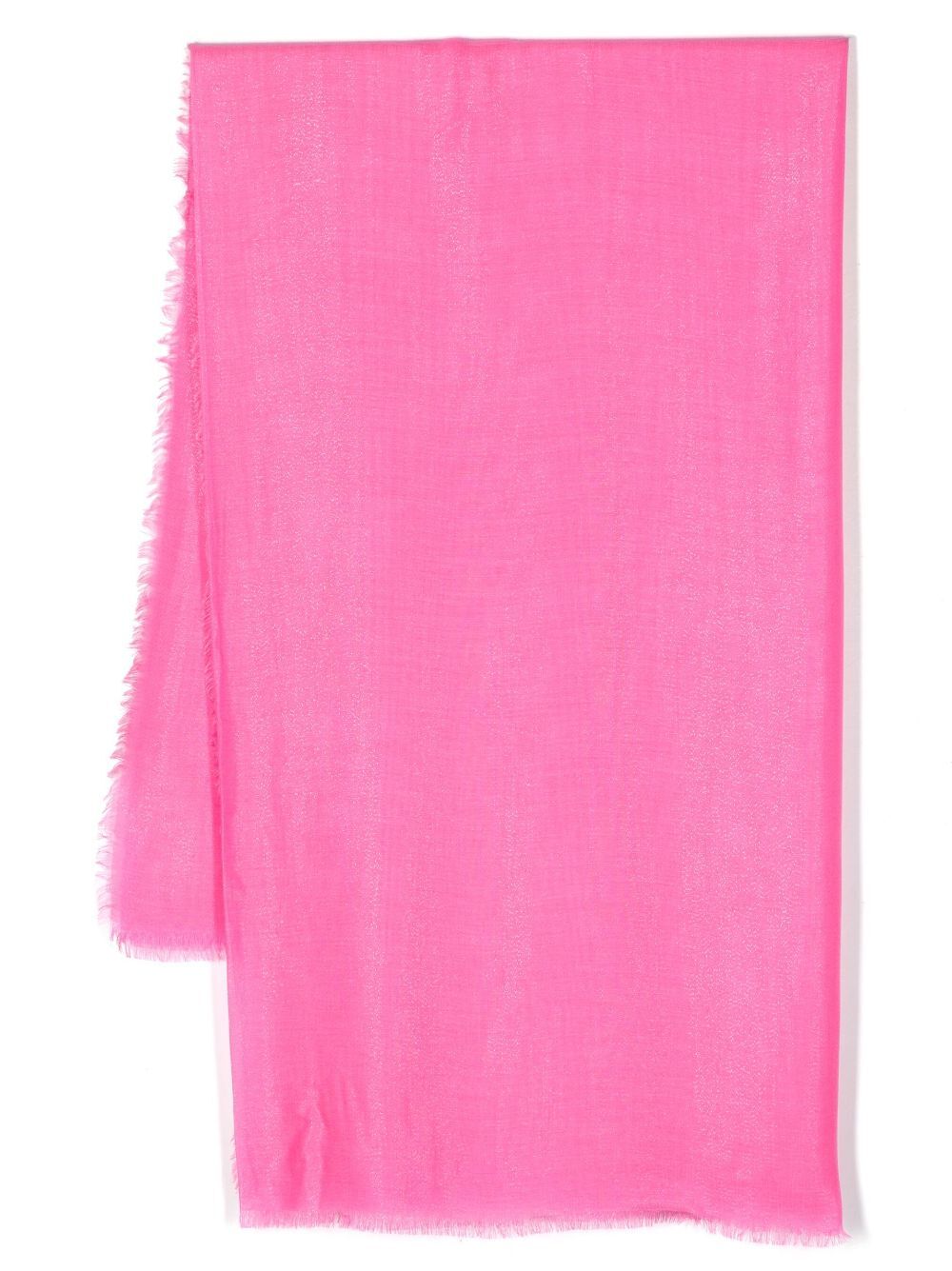 D'aniello semi-sheer design scarf - Pink