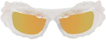 Ottolinger SSENSE Exclusive Transparent Twisted Sunglasses in clear