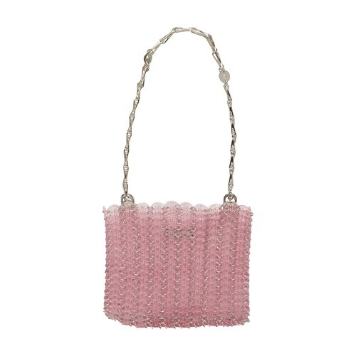 Paco Rabanne 1969 bag in pink / transparent