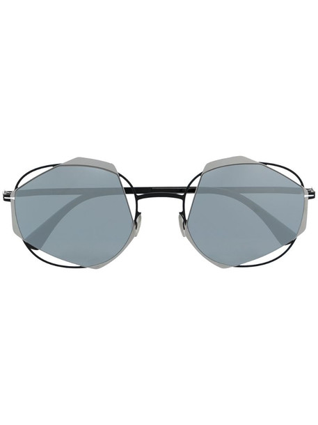 Mykita geometric-frame sunglasses in black