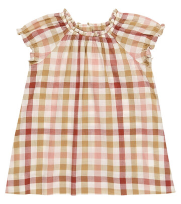 Bonpoint Baby Sidwell gingham cotton dress