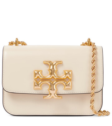 tory burch eleanor small leather shoulder bag in neutrals