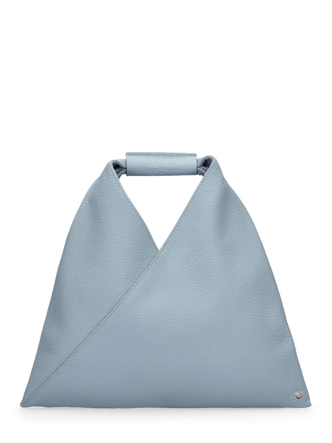 MM6 MAISON MARGIELA Mini Japanese Grained Leather Bag in blue