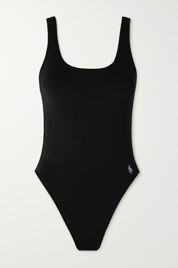 sporty & rich - carla swimsuit - black