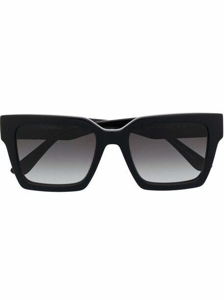 Karl Lagerfeld KL Autograph square sunglasses - Black