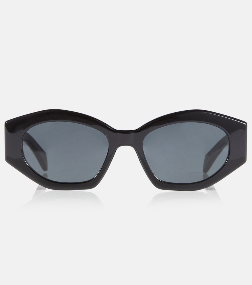 Celine Eyewear Oval sunglasses in black
