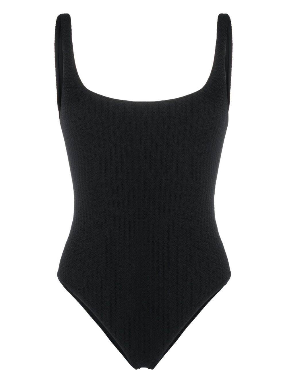 BOTEH Theo scoop-neck swimsuit - Black