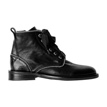 Zadig & voltaire Laureen Roma Studs Ankle Boots in noir
