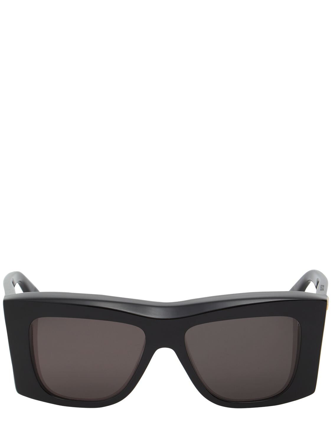 BOTTEGA VENETA Bv1270s Acetate Sunglasses in black / grey