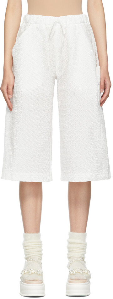 Cecilie Bahnsen Joaquin Shorts in white