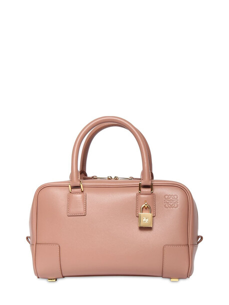 LOEWE Amazona Leather Top Handle Bag in blush