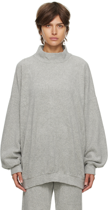 Gil Rodriguez Gray George Sweater in grey