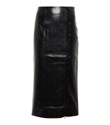 Rotate Birger Christensen Leeds faux leather pencil skirt in black