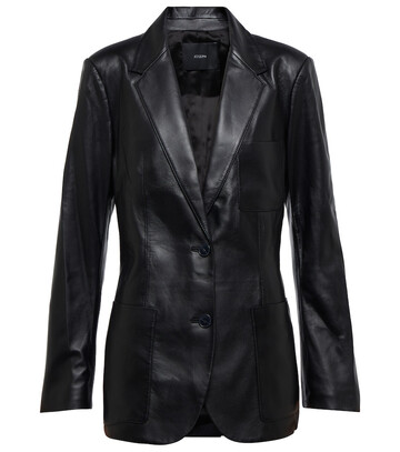 Joseph Jacques leather blazer in black