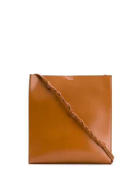 Jil Sander Tangle shoulder bag in brown