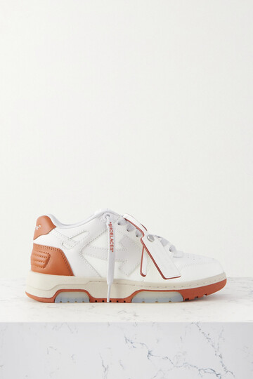 off-white - out of office leather sneakers - fr36