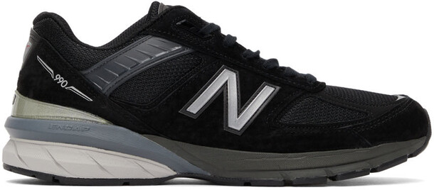 New Balance Black Made In US 990 v5 Sneakers