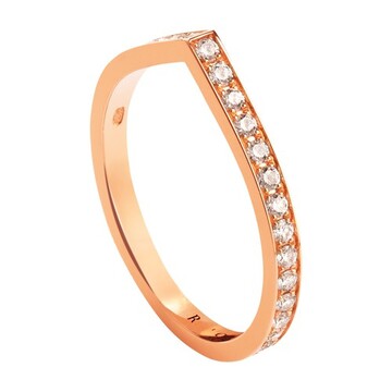 Repossi Antifer Ring in gold / pink