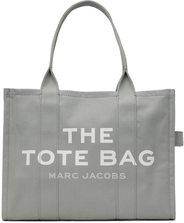 marc jacobs gray 'the large tote bag' tote in grey