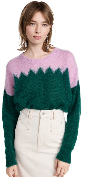 Isabel Marant Manny-Ga Sweater in green