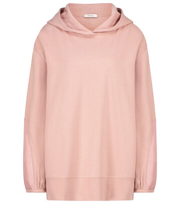Dorothee Schumacher Casual Coolness cotton-blend hoodie in pink