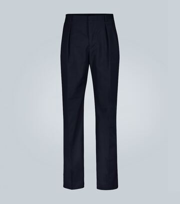 valentino valentino straight-fit pants in blue