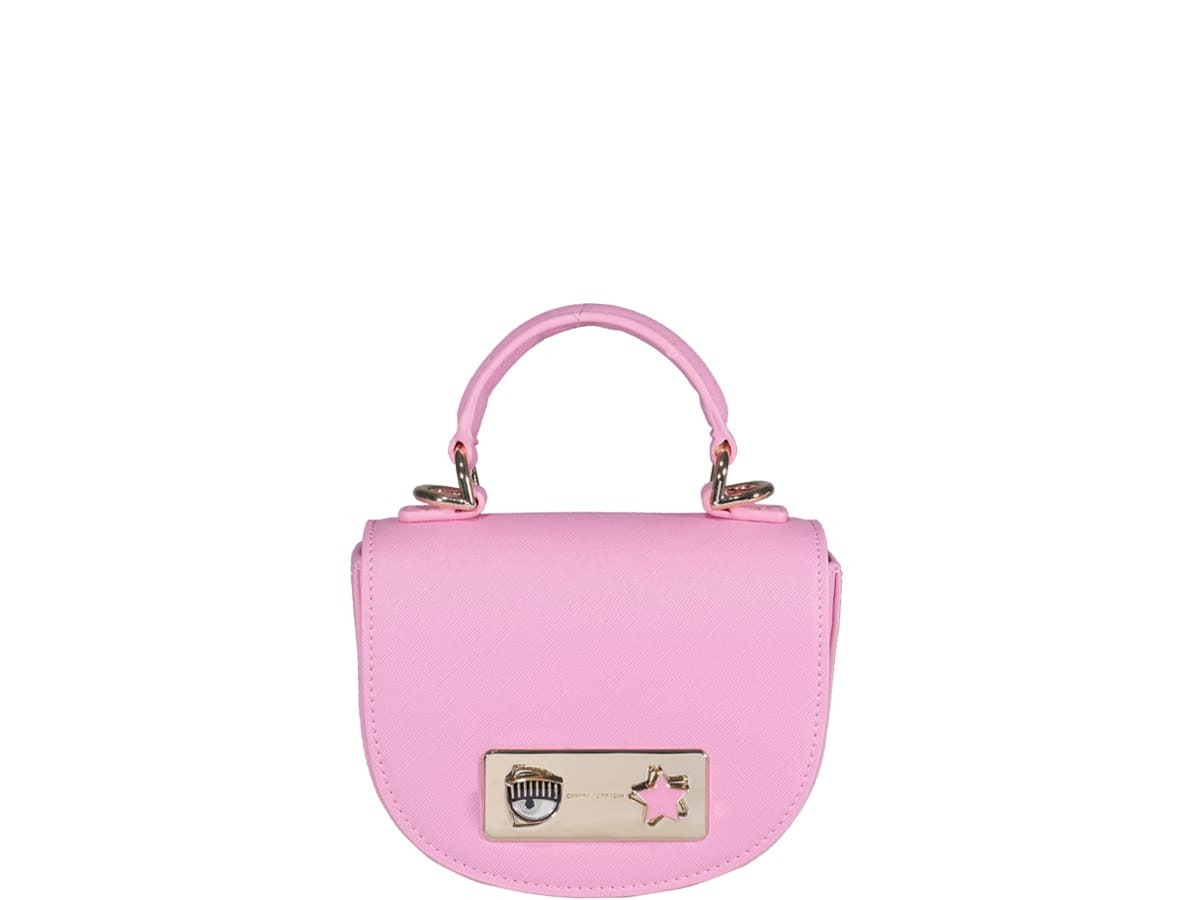Chiara Ferragni Eyestar Hand Bag in pink