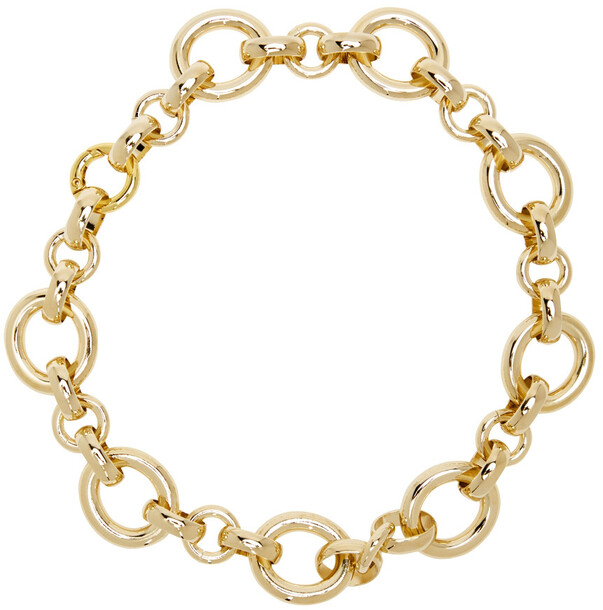 Laura Lombardi Gold Calle Necklace