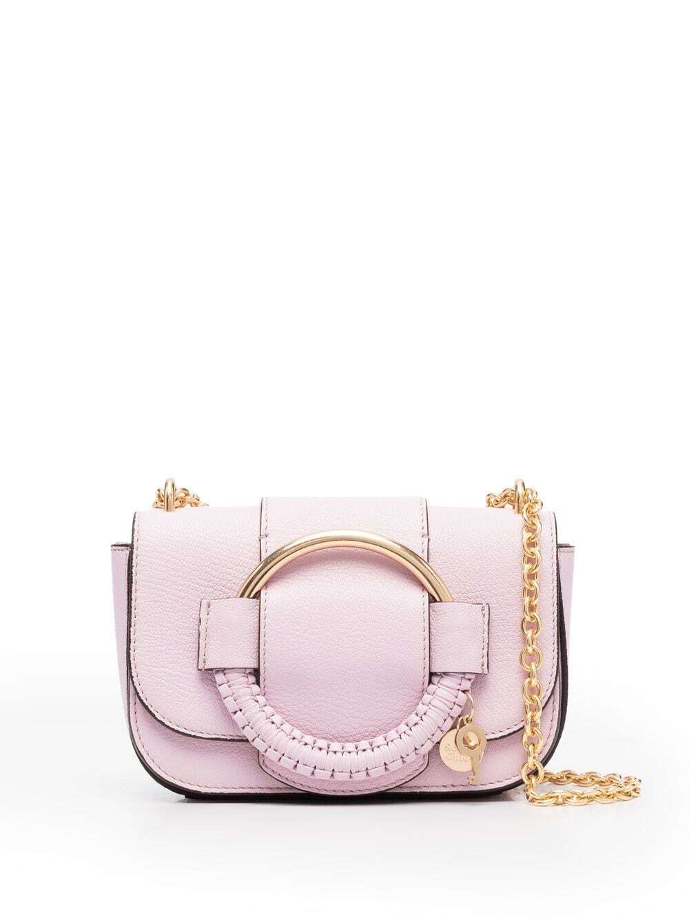 See by Chloé See by Chloé Hana leather shoulder bag - Pink