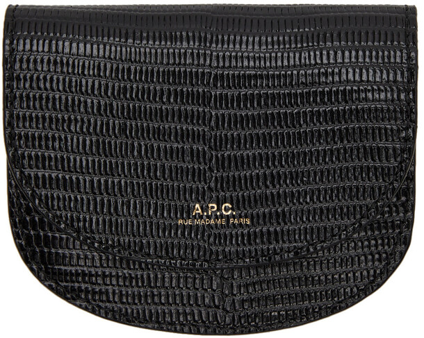 A.P.C. A.P.C. Black Compact Geneve Shoulder Bag